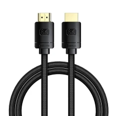 Кабель Baseus High Definition HDMI 8K to HDMI 8K 1m Black (CAKGQ-J01)