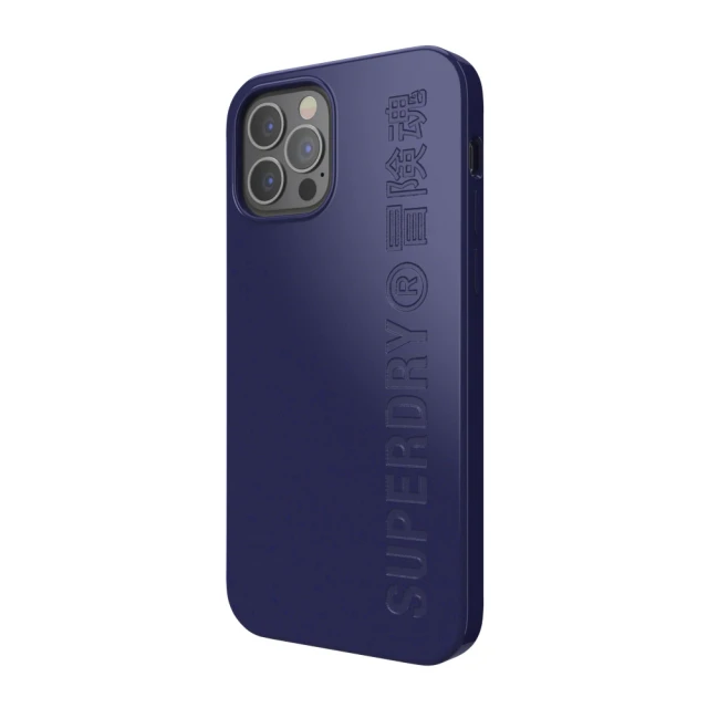 Чохол SuperDry Snap Compostable Case для iPhone 12 | 12 Pro Navy (8718846086318)