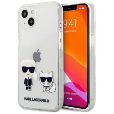 Чохол Karl Lagerfeld Karl & Choupette для iPhone 13 Transparent (KLHCP13MCKTR)