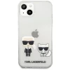 Чохол Karl Lagerfeld Karl & Choupette для iPhone 13 Transparent (KLHCP13MCKTR)