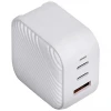 Мережевий зарядний пристрій UNIQ Verge Pro 66W 2xUSB-C | USB-A Cloud White (Uni000353)