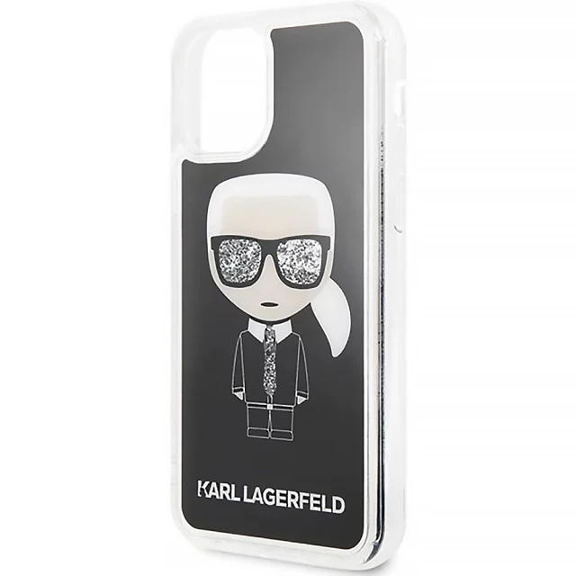 Чохол Karl Lagerfeld Iconic Glitter для iPhone 11 Pro Black (KLHCN58ICGBK)