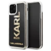 Чехол Karl Lagerfeld Karl Logo Glitter для iPhone 11 Pro Black (KLHCN58KAGBK)