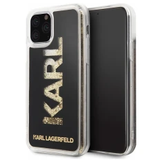 Чохол Karl Lagerfeld Karl Logo Glitter для iPhone 11 Pro Black (KLHCN58KAGBK)