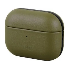 Чехол для наушников Uniq для AirPods Pro Terra Genuine Leather Olive (UNIQ-AIRPODSPRO-TERPIN)