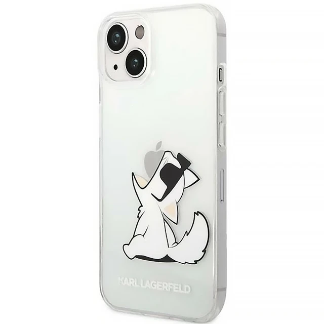 Чохол Karl Lagerfeld Choupette Fun для iPhone 14 Plus Transparent (KLHCP14MCFNRC)