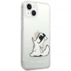 Чохол Karl Lagerfeld Choupette Fun для iPhone 14 Plus Transparent (KLHCP14MCFNRC)