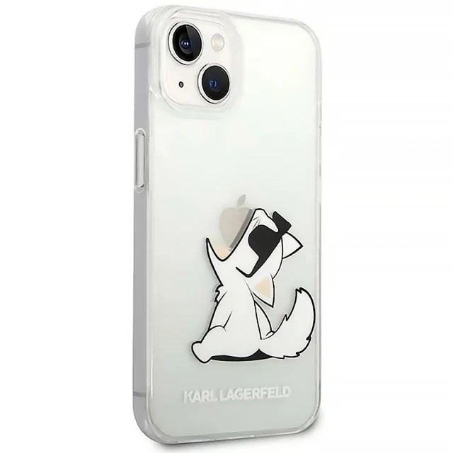 Чохол Karl Lagerfeld Choupette Fun для iPhone 14 Plus Transparent (KLHCP14MCFNRC)
