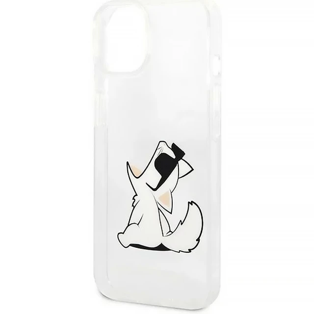 Чохол Karl Lagerfeld Choupette Fun для iPhone 14 Plus Transparent (KLHCP14MCFNRC)