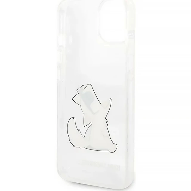Чохол Karl Lagerfeld Choupette Fun для iPhone 14 Plus Transparent (KLHCP14MCFNRC)