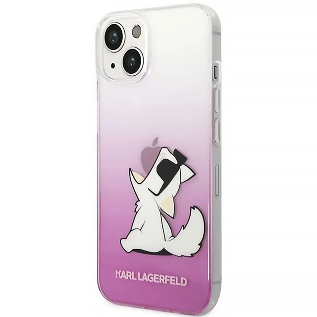 Чехол Karl Lagerfeld Choupette Fun для iPhone 14 Plus Pink (KLHCP14MCFNRCPI)