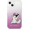 Чехол Karl Lagerfeld Choupette Fun для iPhone 14 Plus Pink (KLHCP14MCFNRCPI)
