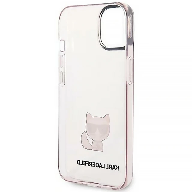 Чохол Karl Lagerfeld Choupette Body для iPhone 14 Plus Pink (KLHCP14MCTTRI)