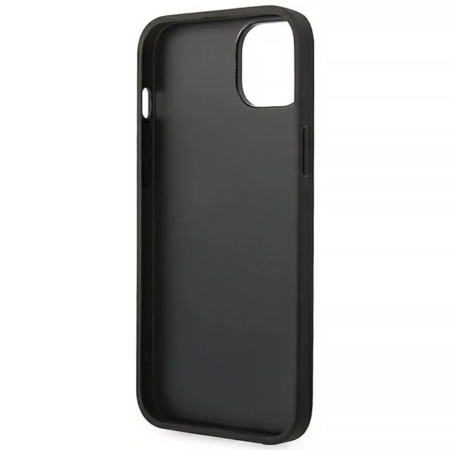 Чохол Karl Lagerfeld Glitter Flakes Iconik для iPhone 14 Plus Silver (KLHCP14MGFKPG)
