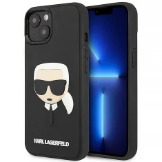Чехол Karl Lagerfeld 3D Rubber Karl's Head для iPhone 14 Plus Black (KLHCP14MKH3DBK)