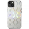 Чехол Karl Lagerfeld Monogram Iridescent для iPhone 14 Plus Silver (KLHCP14MLGMMSV3)