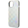 Чехол Karl Lagerfeld Monogram Iridescent для iPhone 14 Plus Silver (KLHCP14MLGMMSV3)