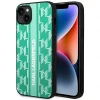 Чохол Karl Lagerfeld Monogram Stripe для iPhone 14 Plus Green (KLHCP14MPGKLSKN)