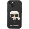 Чохол Karl Lagerfeld Silicone Karl's Head для iPhone 14 Plus Black (KLHCP14MSLKHBK)