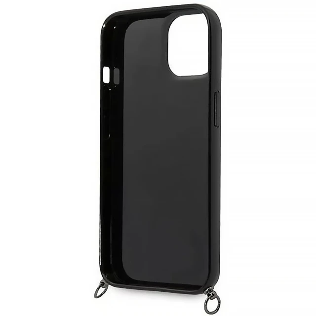 Чохол Karl Lagerfeld Color Stripes Strap для iPhone 14 Plus Pink (KLHCP14MSTSTP)