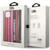 Чохол Karl Lagerfeld Color Stripes Strap для iPhone 14 Plus Pink (KLHCP14MSTSTP)