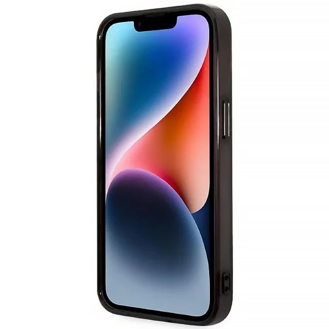 Чохол Karl Lagerfeld Gradient Iconik Karl & Choupette для iPhone 14 Plus Black (KLHCP14MTGKCK)