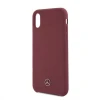 Чехол Mercedes для iPhone XS/X Silicone Line Red (MEHCPXSILRE)