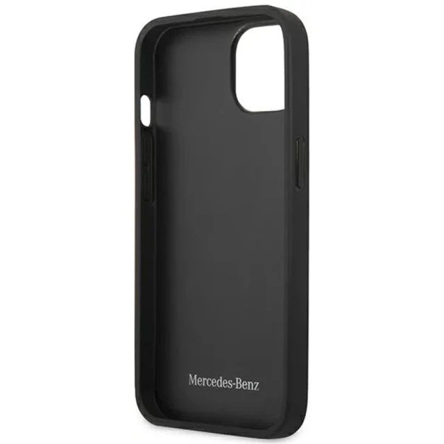 Чохол Mercedes для iPhone 14 Plus Leather Urban Black (MEHCP14MARMBK)