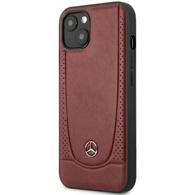 Чехол Mercedes для iPhone 14 Plus Leather Urban Red (MEHCP14MARMRE)