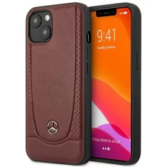 Чехол Mercedes для iPhone 14 Plus Leather Urban Red (MEHCP14MARMRE)