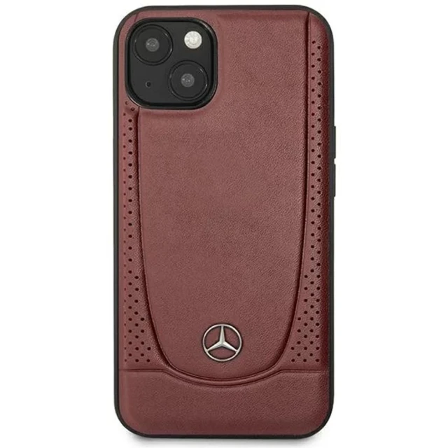 Чохол Mercedes для iPhone 14 | 13 Leather Urban Red (MEHCP14SARMRE)