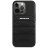 Чохол Mercedes для iPhone 14 Pro Leather Debossed Lines Black (AMHCP14LGSEBK)