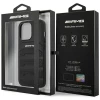 Чохол Mercedes для iPhone 14 Pro Leather Debossed Lines Black (AMHCP14LGSEBK)