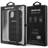 Чохол Mercedes для iPhone 14 Plus Leather Debossed Lines Black (AMHCP14MGSEBK)
