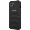 Чехол Mercedes для iPhone 14 | 13 Leather Debossed Lines Black (AMHCP14SGSEBK)