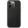 Чохол Mercedes для iPhone 14 Pro Max Leather Hot Stamped Black (AMHCP14XDOLBK)