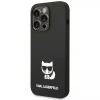 Чохол Karl Lagerfeld Silicone Choupette Body для iPhone 14 Pro Max Black (KLHCP14XSLCTBK)