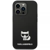 Чохол Karl Lagerfeld Silicone Choupette Body для iPhone 14 Pro Max Black (KLHCP14XSLCTBK)