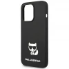 Чохол Karl Lagerfeld Silicone Choupette Body для iPhone 14 Pro Max Black (KLHCP14XSLCTBK)