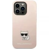 Чохол Karl Lagerfeld Silicone Choupette Body для iPhone 14 Pro Max Light Pink (KLHCP14XSLCTPI)