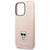 Чохол Karl Lagerfeld Silicone Choupette Body для iPhone 14 Pro Max Light Pink (KLHCP14XSLCTPI)