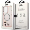 Чохол Karl Lagerfeld Karl & Choupette для iPhone 14 Pro Pink with MagSafe (KLHMP14LHKCP)