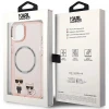 Чохол Karl Lagerfeld Karl & Choupette для iPhone 14 Plus Pink with MagSafe (KLHMP14MHKCP)