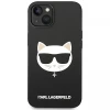Чехол Karl Lagerfeld Silicone Choupette Head для iPhone 14 Plus Black with MagSafe (KLHMP14MSLCHBK)