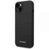 Чохол Karl Lagerfeld Silicone Plaque для iPhone 14 Plus Black with MagSafe (KLHMP14MSLMP1K)