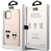 Чохол Karl Lagerfeld Silicone Karl & Choupette для iPhone 14 Plus Light Pink with MagSafe (KLHMP14MSSKCI)