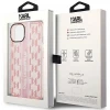 Чохол Karl Lagerfeld Mono Vertical Stripe для iPhone 14 | 13 Pink (KLHCP14SHKLSPCP)