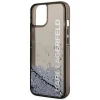 Чохол Karl Lagerfeld Liquid Glitter Elong для iPhone 14 | 13 Black (KLHCP14SLCKVK)