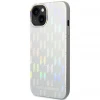 Чехол Karl Lagerfeld Monogram Iridescent для iPhone 14 | 13 Silver (KLHCP14SLGMMSV3)