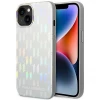 Чехол Karl Lagerfeld Monogram Iridescent для iPhone 14 | 13 Silver (KLHCP14SLGMMSV3)